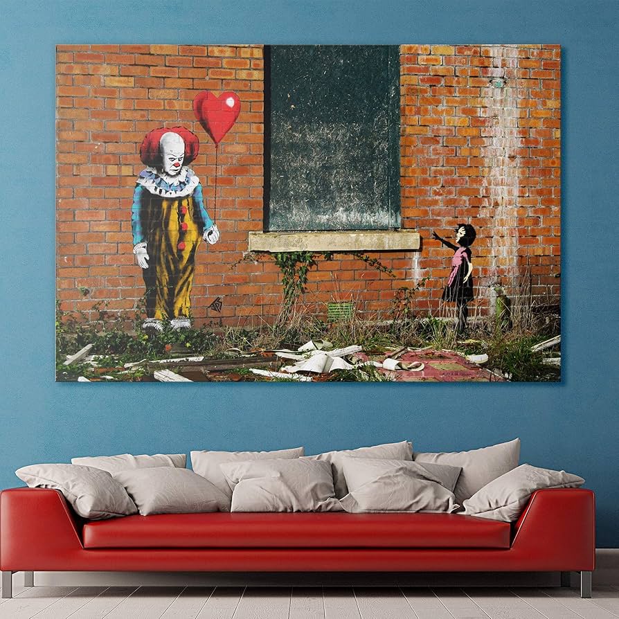 バンクシー ポスター banksy オリジナル Clown KYNE banksy240901-2.jpg